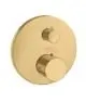 AXOR-HG-AXOR-Starck-Thermostat-Unterputz-mit-Ab-und-Umstellventil-Brushed-Gold-Optic-10720250 gallery number 1